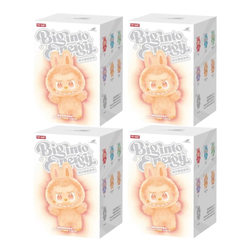 Labubu Big Into Energy Blind Box - 4 Boxes Set