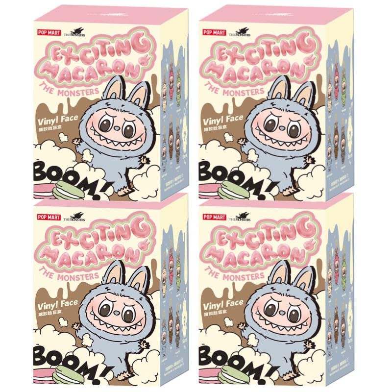 Labubu Exciting Macaron BLIND BOX - 4 Boxes Set